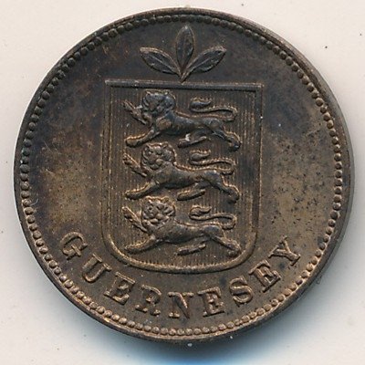 Гернси 1 дубль 1885 год