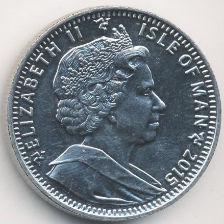Остров Мэн 1 крона 2015 год - Битва за Британию