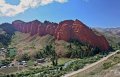 Кыргызстан 10 сом 1997 год - Касым Тыныстанов. Джеты-Огузское ущелье