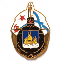 Знак 20 лет АПЛ "Кострома"
