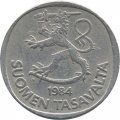 Финляндия 1 марка 1984 год