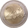 Литва 2 евро 2015 год - 30 лет флагу Европы