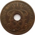 Дания 5 эре 1932 год - Король Кристиан X