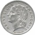 Франция 5 франков 1946 год (B) (алюминий)
