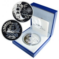 Франция 1,5 евро 2008 год