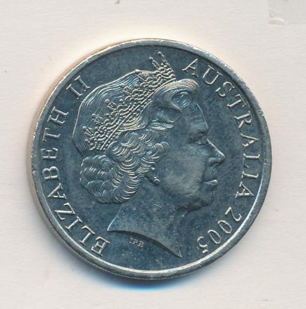 Австралия 20 центов 2005 год - 60 лет окончания Второй Мировой войны