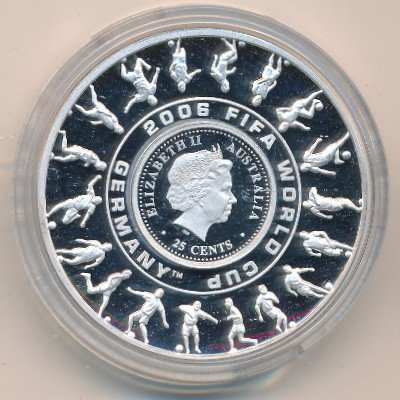 Австралия 1 доллар 2006 год - Чемпионат мира по футболу 2006 года в Германии