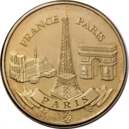 Жетон France. Paris. Франция. Париж