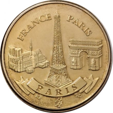 Жетон France. Paris. Франция. Париж