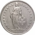 Швейцария 1 франк 1976 год