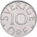 Швеция 10 эре 1980 год - Король Карл XVI Густав