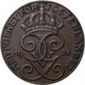 Швеция 1 эре 1928 год