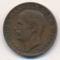 Италия 5 чентезимо 1923 год