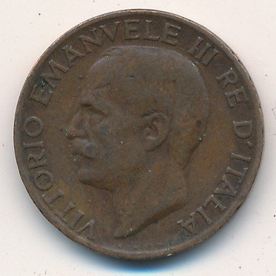 Италия 5 чентезимо 1923 год
