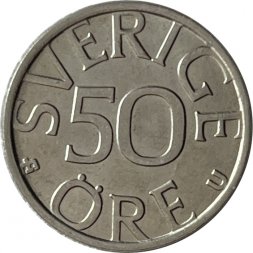 Швеция 50 эре 1981 год
