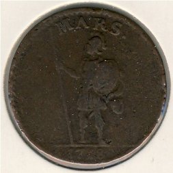 Швеция 1 далер 1718 год