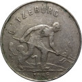 Люксембург 1 франк 1955 год - Рабочий-пудлинговщик