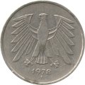 ФРГ 5 марок 1978 год (J)