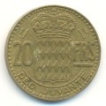 Монако 20 франков 1951 год