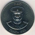 Тонга 2 паанга 1980 год