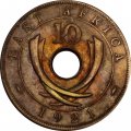 Восточная Африка 10 центов 1921 год