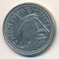 Барбадос 25 центов 2001 год