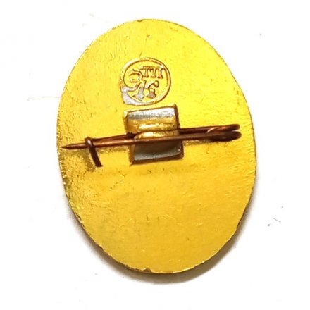 Значок Город Пушкин. Чесменская колонна (клеймо ЭТПК)