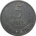 Дания 5 эре 1955 год