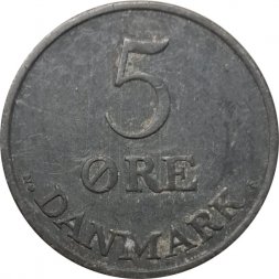 Дания 5 эре 1955 год
