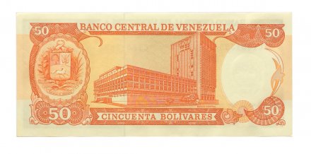 Венесуэла 50 боливаров 1990 год - UNC