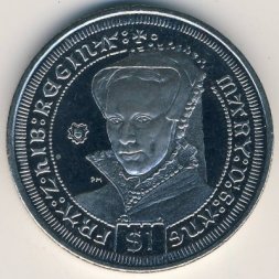 Виргинские острова 1 доллар 2008 год