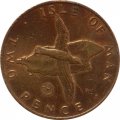 Остров Мэн 2 пенса 1979 год (АН)