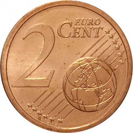 Германия 2 евроцента 2015 год (A)