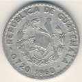 Гватемала 25 сентаво 1960 год