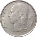 Бельгия 1 франк 1977 год BELGIE