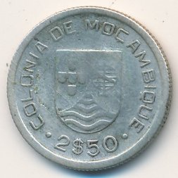 Мозамбик 2,5 эскудо 1935 год