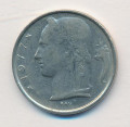 Бельгия 5 франков 1977 год BELGIQUE