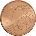 Германия 1 евроцент 2020 год (D)