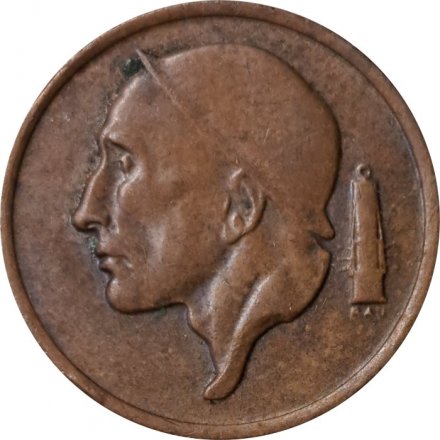 Бельгия 50 сантимов 1977 год BELGIE