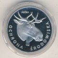 Польша 100 злотых 1978 год - Лось (пробник)