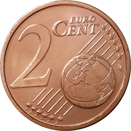 Германия 2 евроцента 2002 год (G)