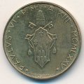 Ватикан 20 лир 1975 год