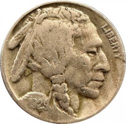 США 5 центов 1929 год - Buffalo Nickel (S)