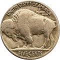 США 5 центов 1929 год - Buffalo Nickel (S)