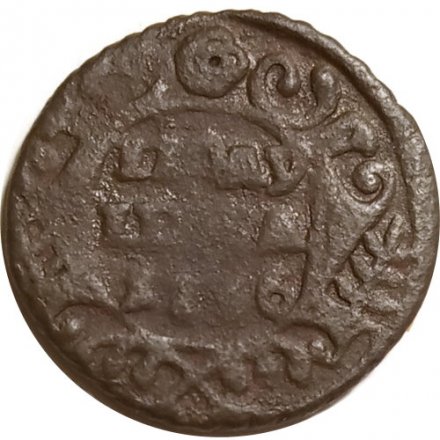 Полушка 1736 год Анна Иоанновна (1730 - 1740) - F