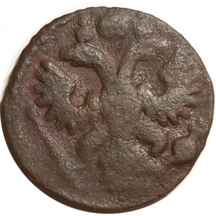 Полушка 1736 год Анна Иоанновна (1730 - 1740) - F