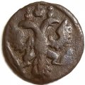 Полушка 1736 год Анна Иоанновна (1730 - 1740) - F