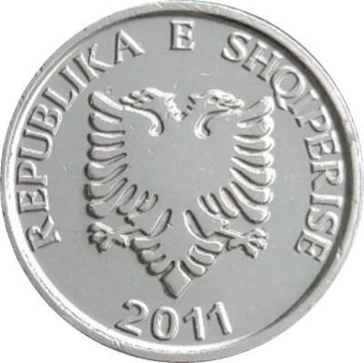 Албания 5 лек 2011 год