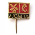 Значок-иголка Aukstaitija Аукштайтия - Этнографическая область на северо-востоке современной Литвы