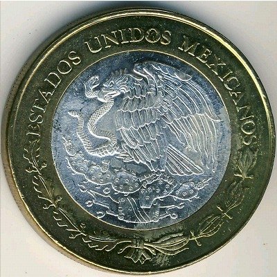 Мексика 100 песо 2006 год - Штат Коауила (Coahuila de Zaragoza)